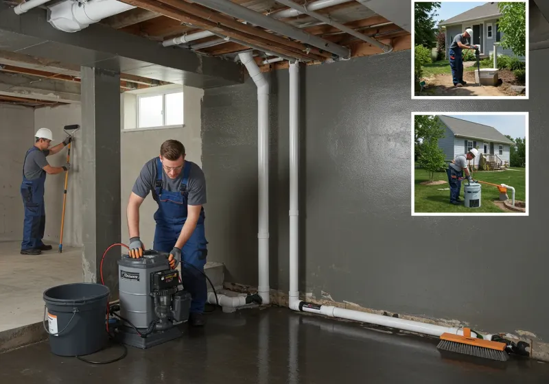 Basement Waterproofing and Flood Prevention process in Harlan, KY